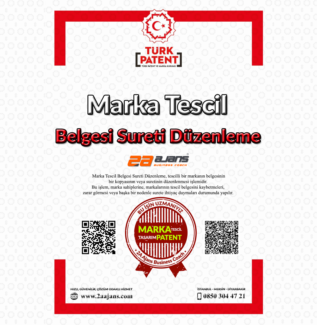 Marka Tescil Belgesi Sureti Düzenleme
